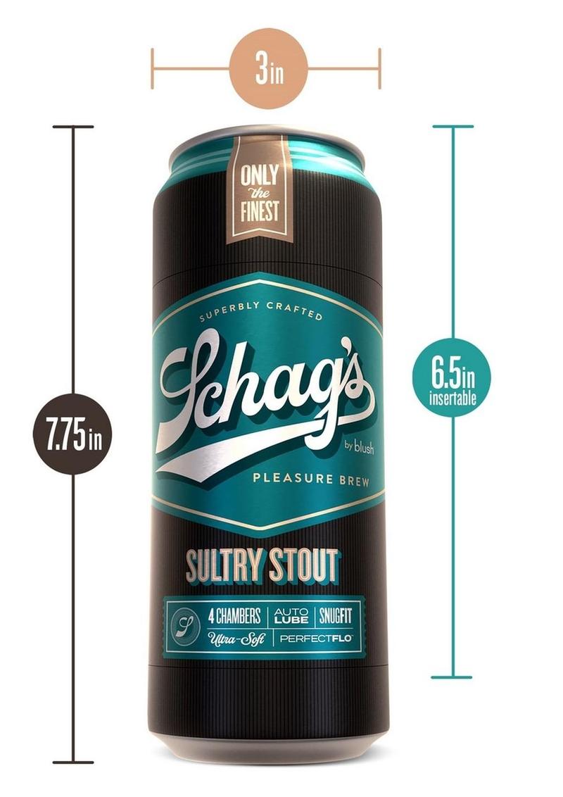 Schag’s Sultry Stout Beer Can Stroker