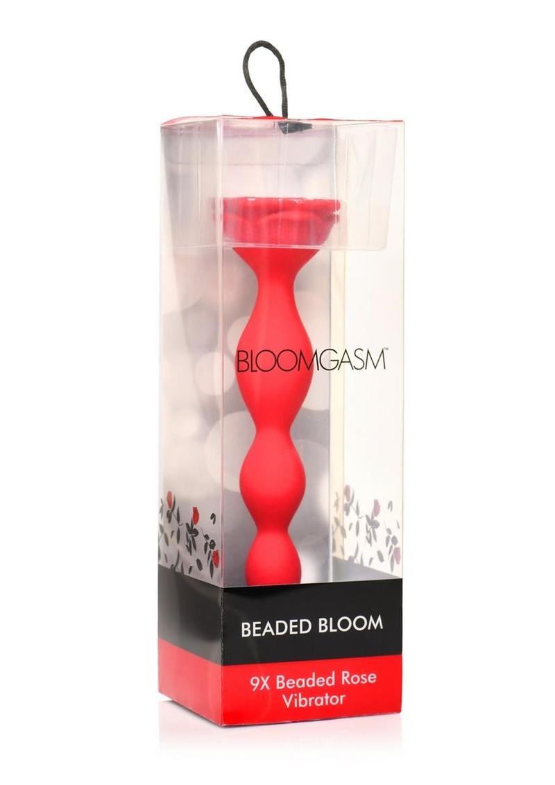 Bloomgasm Beaded Bloom 9X Rechargeable Silicone Rose and Anal Beads