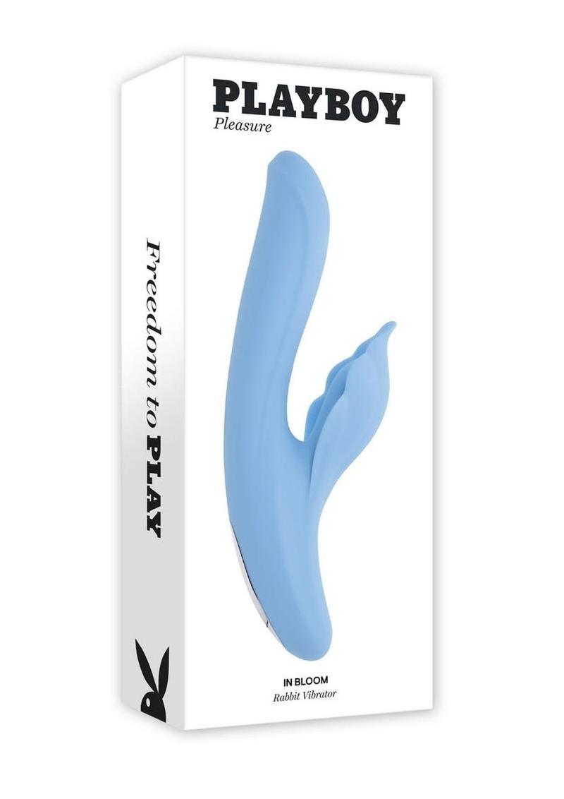 Playboy In Bloom Rechargeable Silicone Heating Rabbit Vibrator