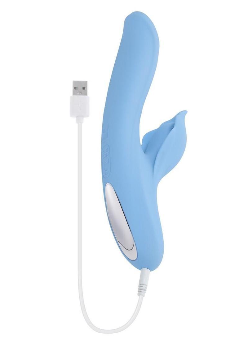 Playboy In Bloom Rechargeable Silicone Heating Rabbit Vibrator