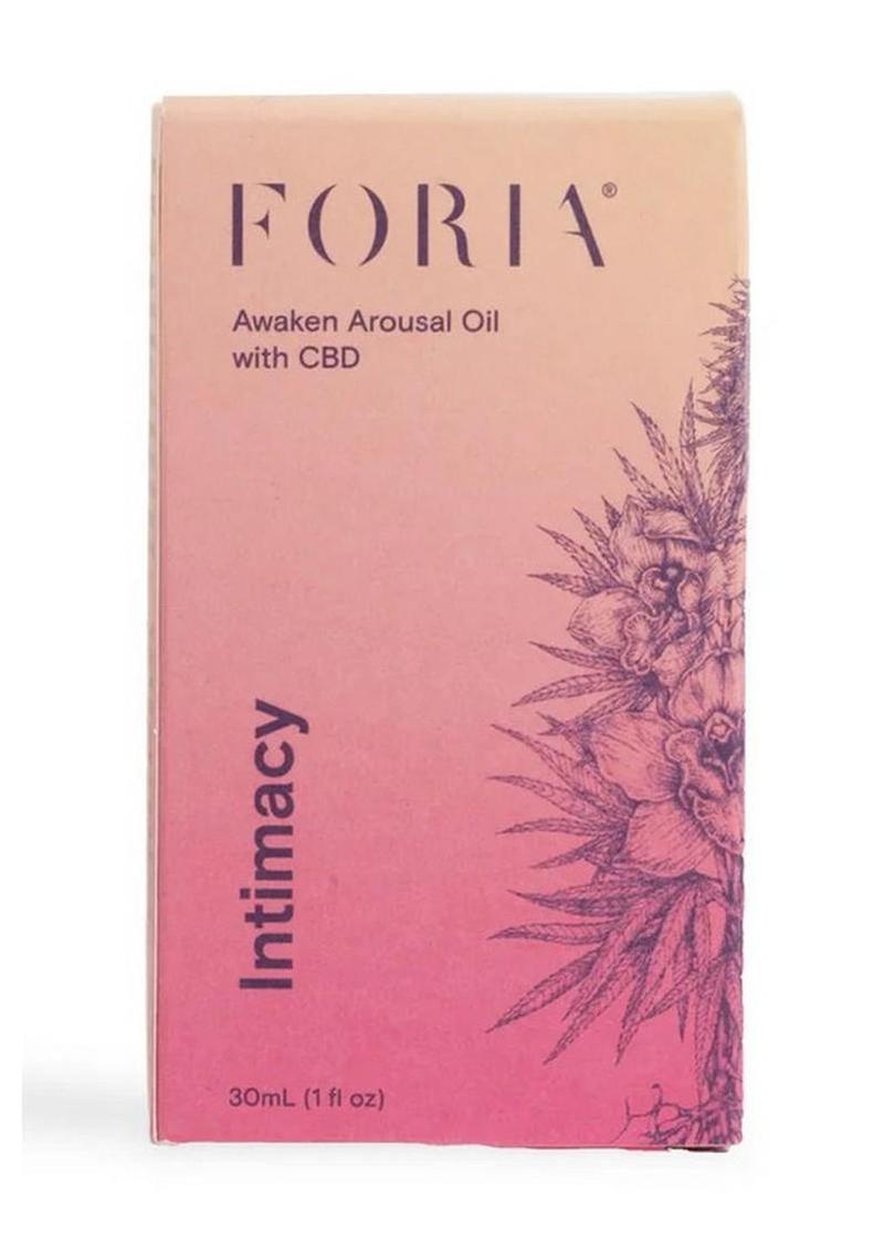 Foria Awaken Arousal Oil with CBD 1.oz