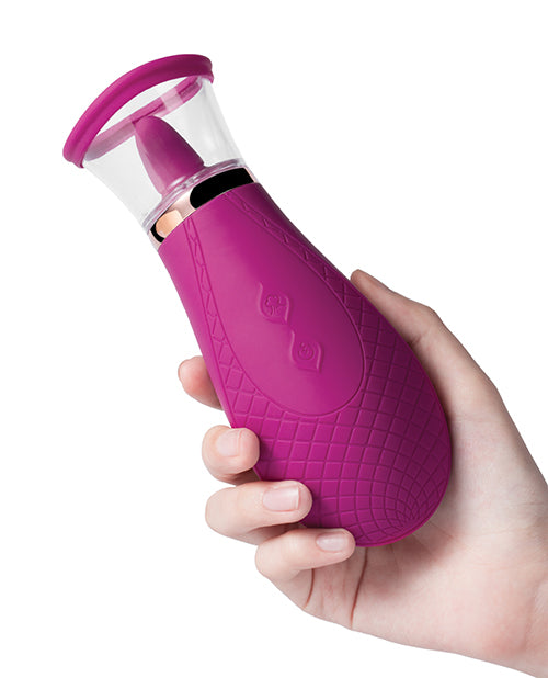 Scioness Sucking and Licking Rechargeable Silicone Clitoral Stimulator