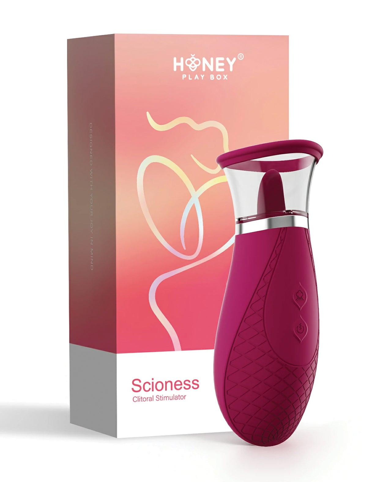 Scioness Sucking and Licking Rechargeable Silicone Clitoral Stimulator