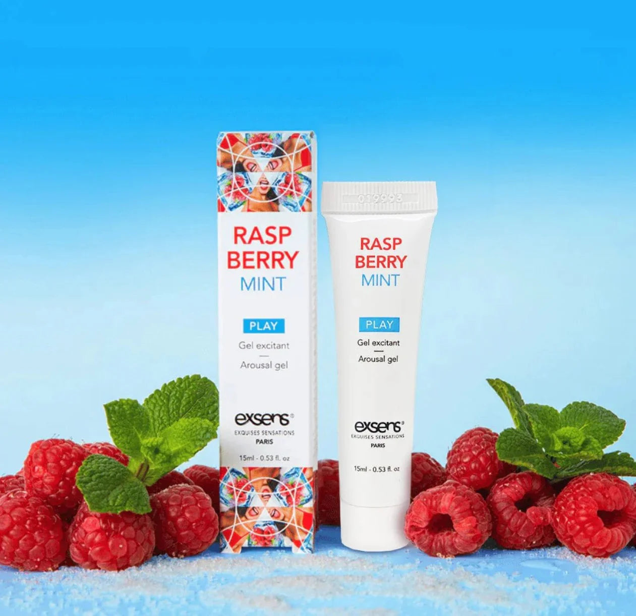 Raspberry Mint Cooling Arousal Gel