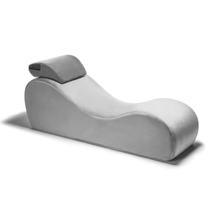 Lyza Lounger – Velvish, Faux Leather & Valkyrie Editions