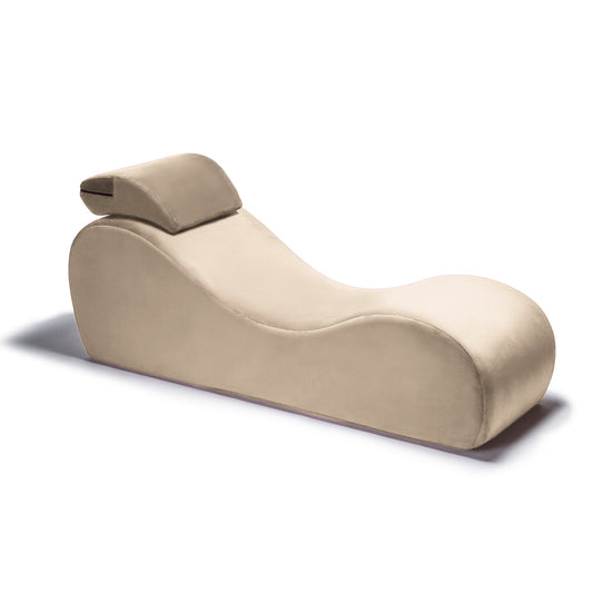 Lyza Lounger – Velvish, Faux Leather & Valkyrie Editions