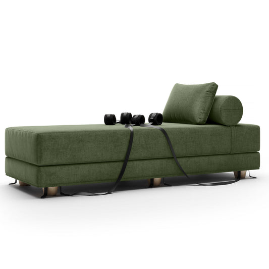 Black Label Divan Daybed with Cuffs
