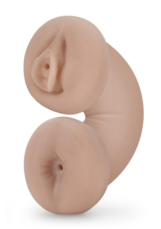 Soft and Wet Double Trouble Glow In The Dark Masturbator