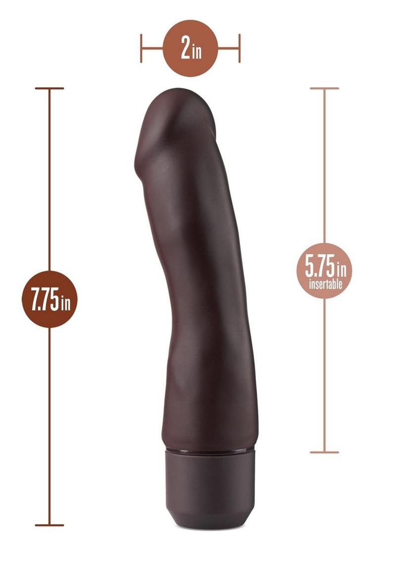Dr. Skin Platinum Collection Silicone Dr. Steve Vibrating Dildo