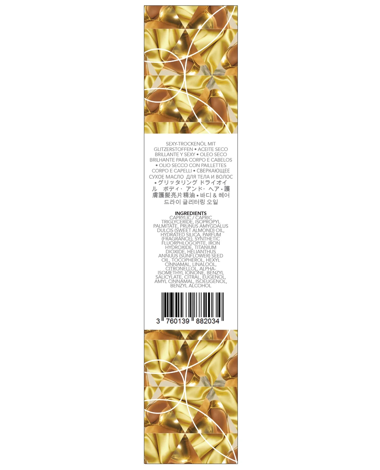 Glam Oil - Gold Shimmering Body Oil