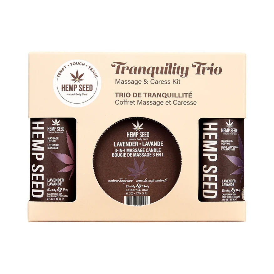 Tranquility Trio - Massage & Caress Kit