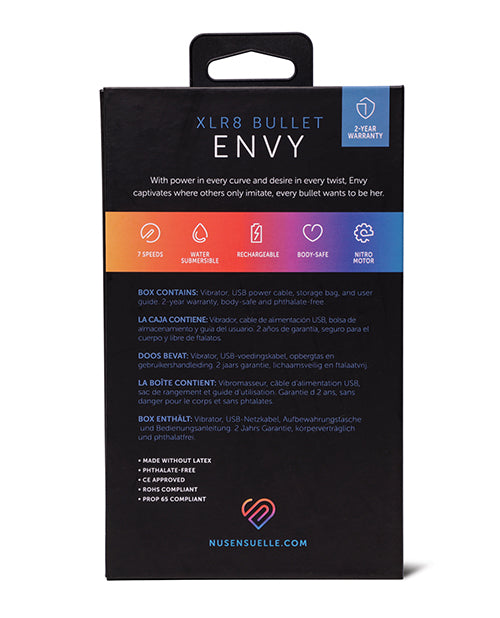 Nu Sensuelle Envy XLR8 Bullet w/Nitro Motor