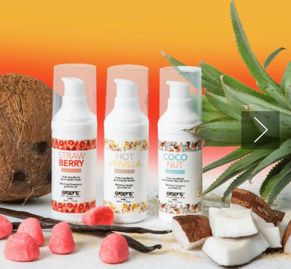Let's Travel! Warming Intimate Massage Oil Kit