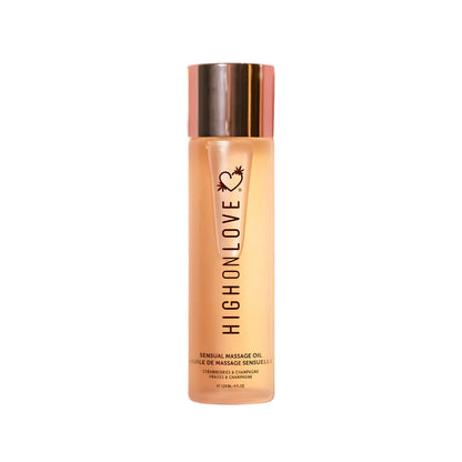 Massage Oil - Strawberries & Champagne - 120ml