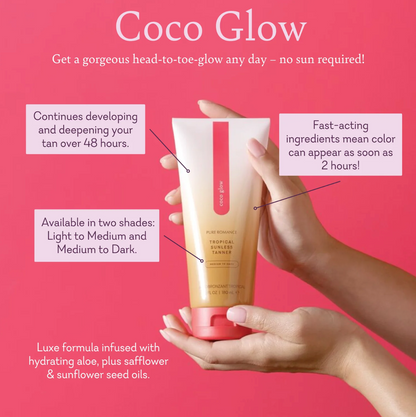 Coco Glow - Medium to Dark - 9 LEFT