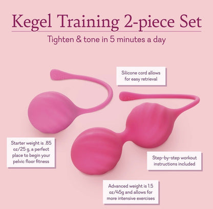 Kegel Training 2 Piece Set - 3 LEFT